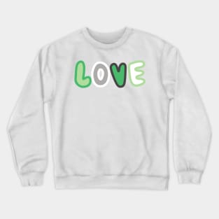 aromantic love Crewneck Sweatshirt